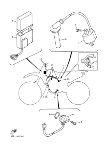 YZ426F Электрика 1