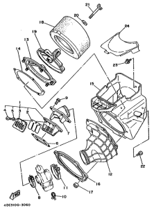 WR250Z Впускная система