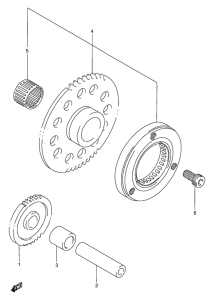 DF200 Муфта стартера