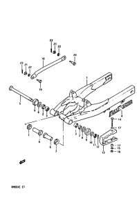 RM80 Маятник задний