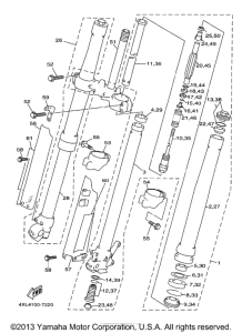 Передняя вилка