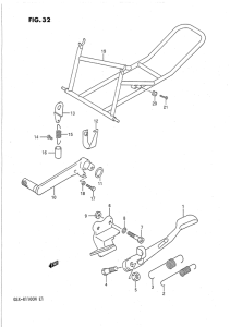 GSX-R1100 Stand comp