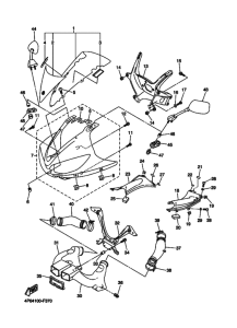 YZF-R6S Cowling comp