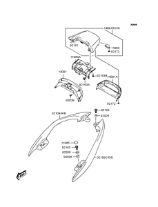 SC250 リヤグリップ