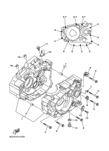 XT250 ｸﾗﾝｸｹｰｽ