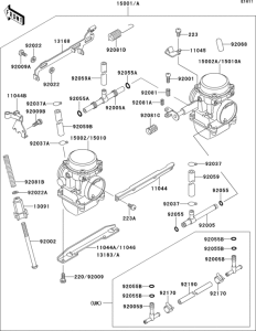 EX500 Carburetor(1 / 2)