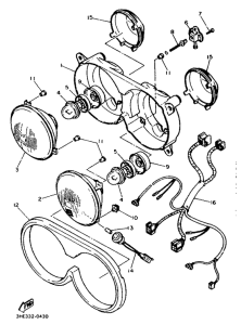FZR600H (67KW) Фара