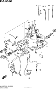 VL1500T Wiring Harness (Vl1500Bl7 E33)