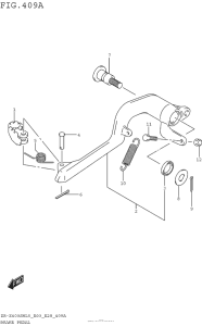  Педаль тормоза