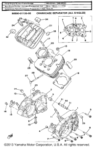 IT175F Crankcase-cylinder