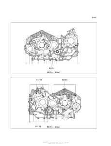 VN1700 Болты крепления картера