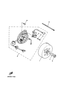 TZR125 Генератор