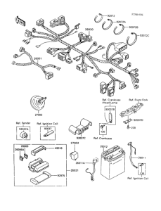 ZX600 Электрика
