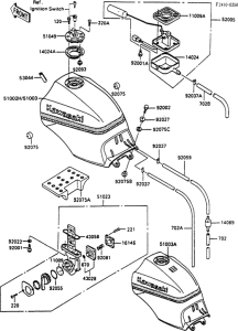 ZX900 Fuel tank(1 / 2)