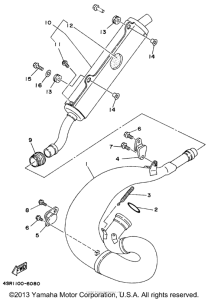  Выхлопная система