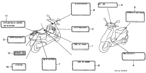 SA50 Лейбл предостережения