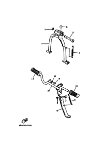 LB50 II A ｽﾀﾝﾄﾞ. ﾌｰﾄﾚｽﾄ