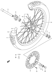 DR-Z400 Transom + tube