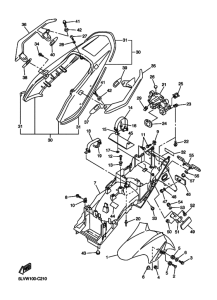 FZS1000 FZS10S Крыло