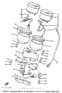 XV920RH Приборы