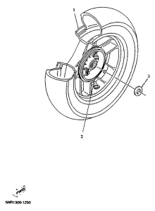 YP150D Переднее колесо
