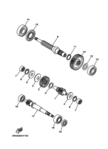 YP400 Трансмиссия