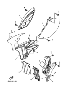  Боковые обтекатели