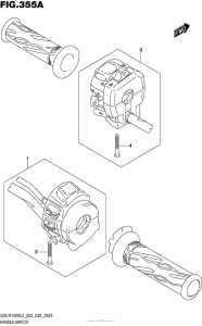 GSX-R1000 Рулевые переключатели