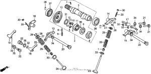 XR650L Распределительный вал