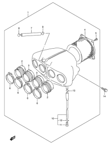 GSX600 Воздухоочиститель