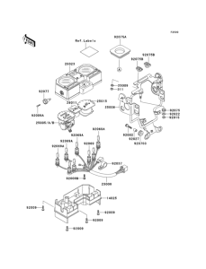 KL250 Приборы