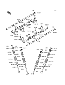 ZX900 Клапана