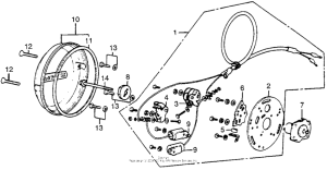 CB550 Points + advancer