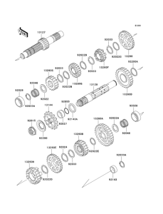 KL650 Трансмиссия