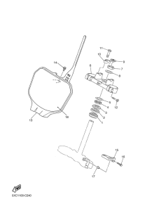 YZ250F Управление