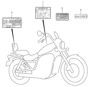 VS800 Наклейки