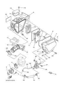 XG250 Впускная система