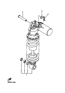 YZF-R6 Задняя подвеска