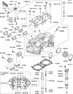 EJ800 Cylinder head(1 / 2)