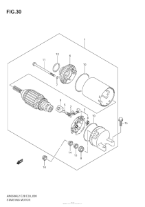 AN650 (ABS) Стартер