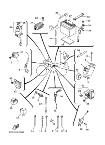 TW225E Электрические детали