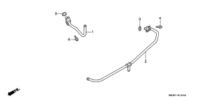 VT600C Air path pipe