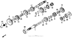 GL650I Трансмиссия