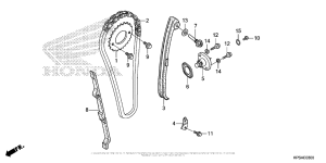  Cam Chain + Tensioner