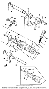DT100E Копирный вал
