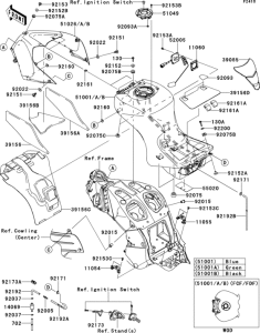 ZX1400 Fuel tank(1 / 2)