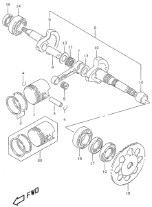 AY50 Вал коленчатый