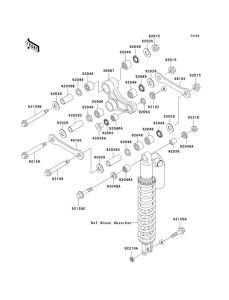KX125 Подвеска