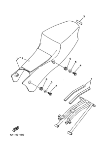TZ125 Пружина