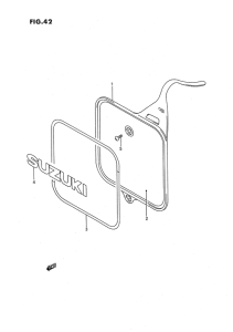 RM80 Front number plate